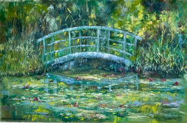 Original Impressionism Garden Paintings by Aleksandr Ibragimov