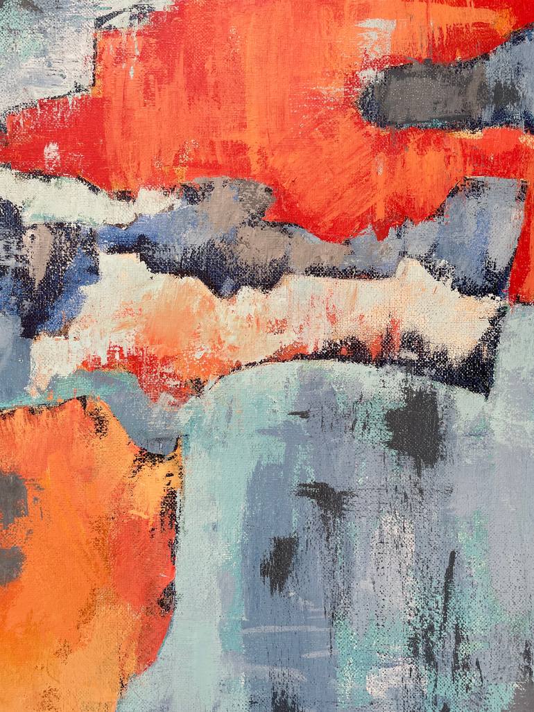 Original Contemporary Abstract Painting by Aleksandr Ibragimov