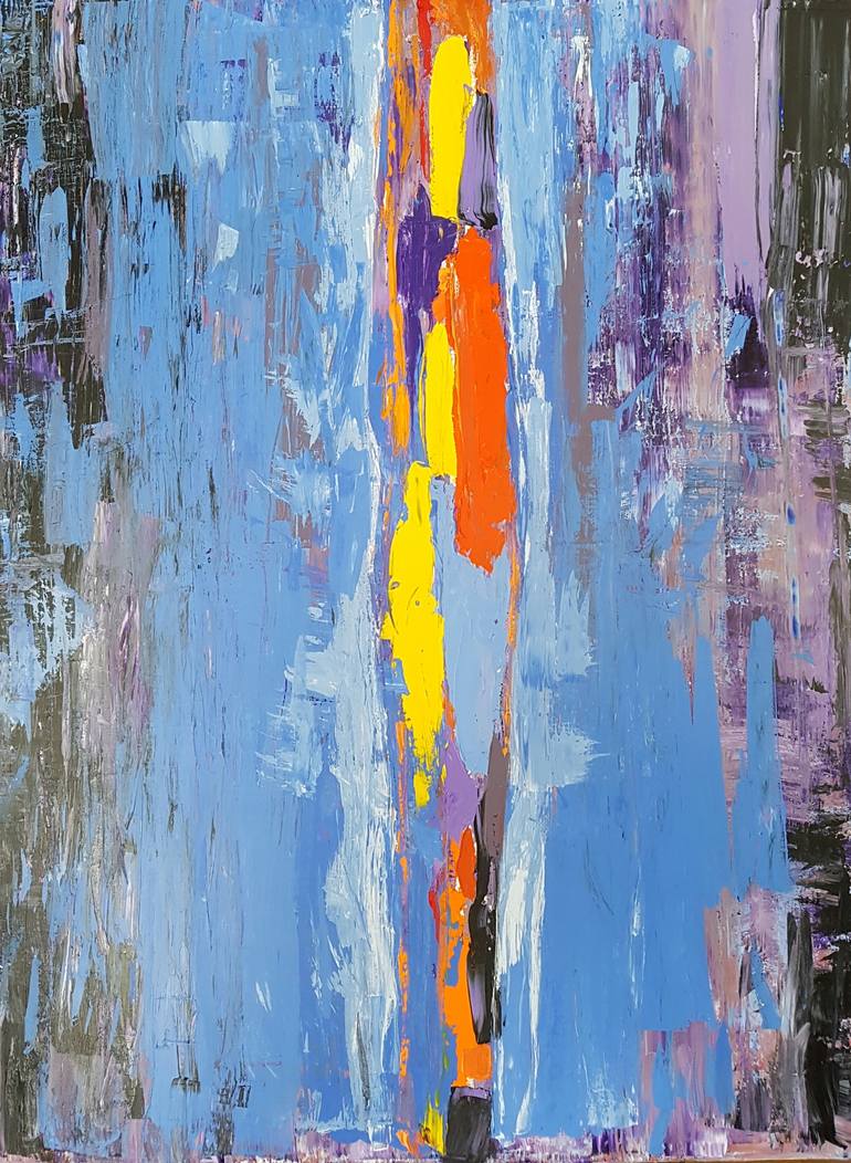 Original Abstract Expressionism Abstract Paintings by S Gordon Harwood