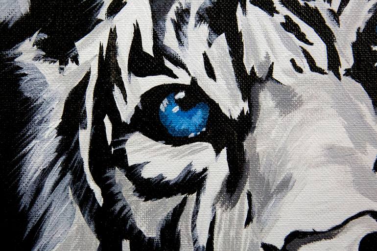 Original Abstract Animal Painting by Bryce Kolander