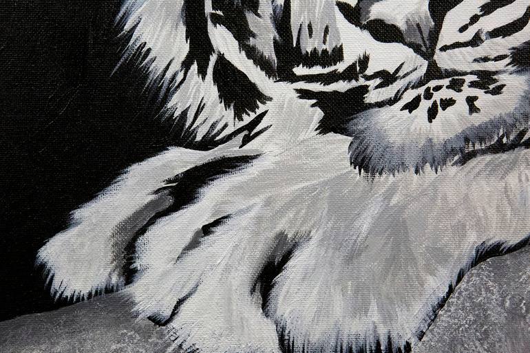 Original Abstract Animal Painting by Bryce Kolander