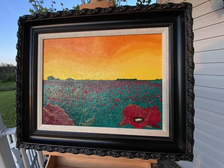 Original Expressionism Landscape Painting by Patrick Riley