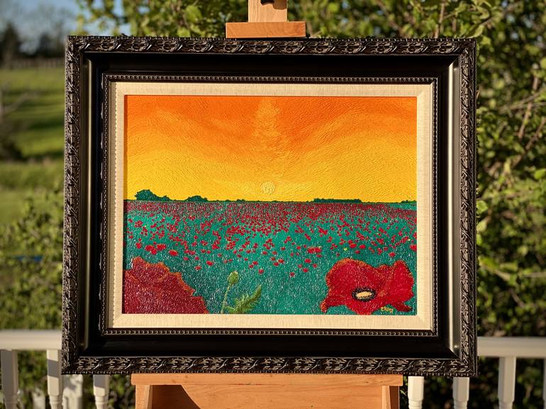 Original Expressionism Landscape Painting by Patrick Riley