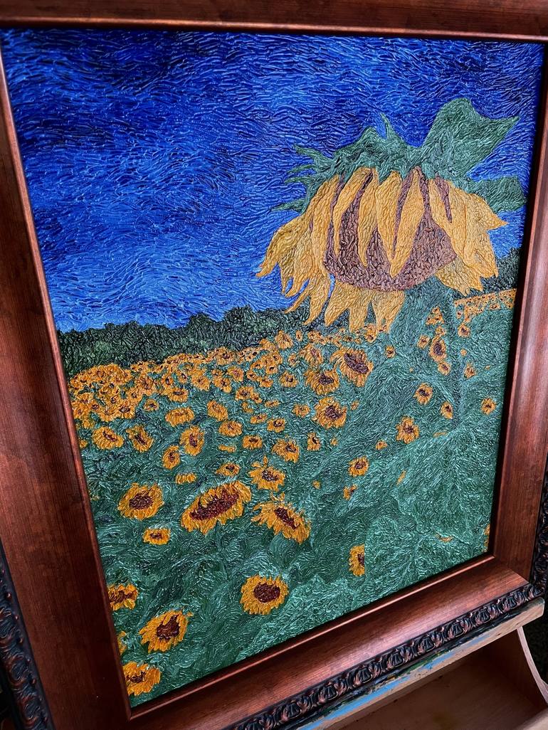 Original Floral Painting by Patrick Riley