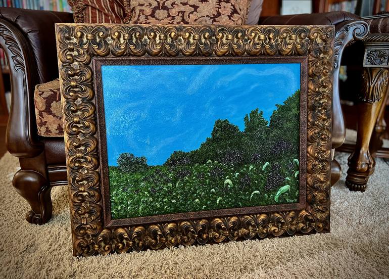 Original Expressionism Landscape Painting by Patrick Riley