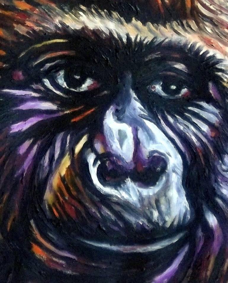 Original Documentary Animal Painting by Dan Civa