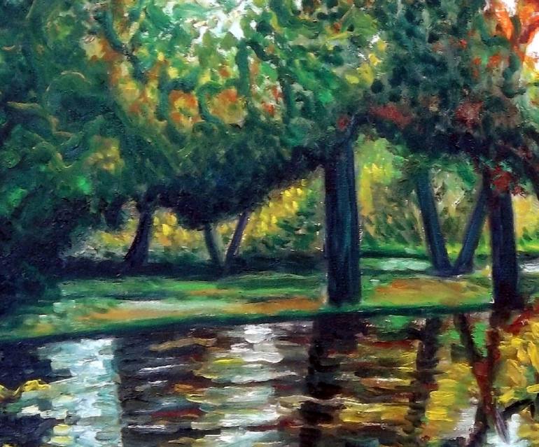 Original Documentary Nature Painting by Dan Civa