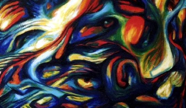 Original Expressionism Abstract Painting by Dan Civa