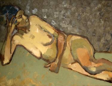 Print of Fine Art Nude Paintings by Georgi Atanasov