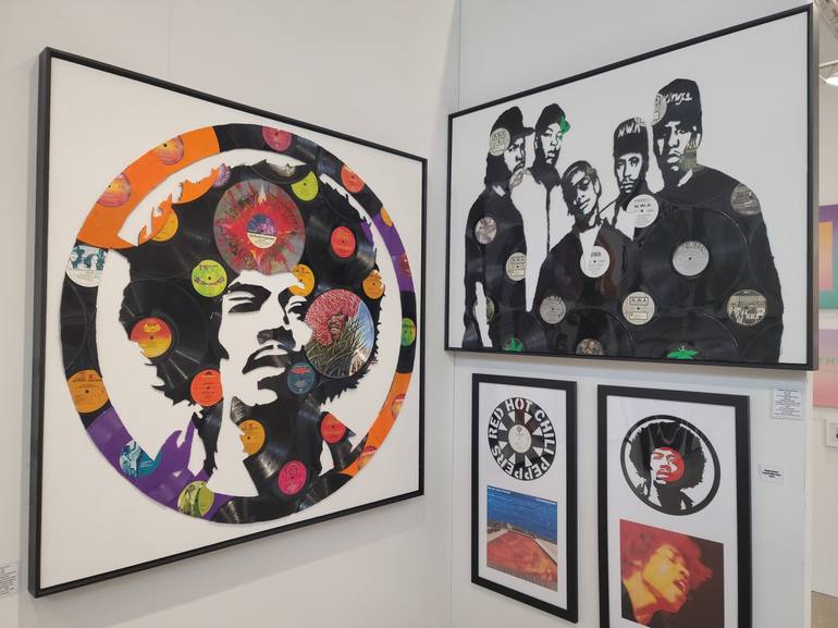 Original Pop Art Music Collage by Alex Grimmer