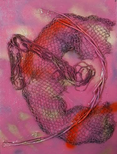 Original Abstract Expressionism Body Mixed Media by Mariesa Ciullo