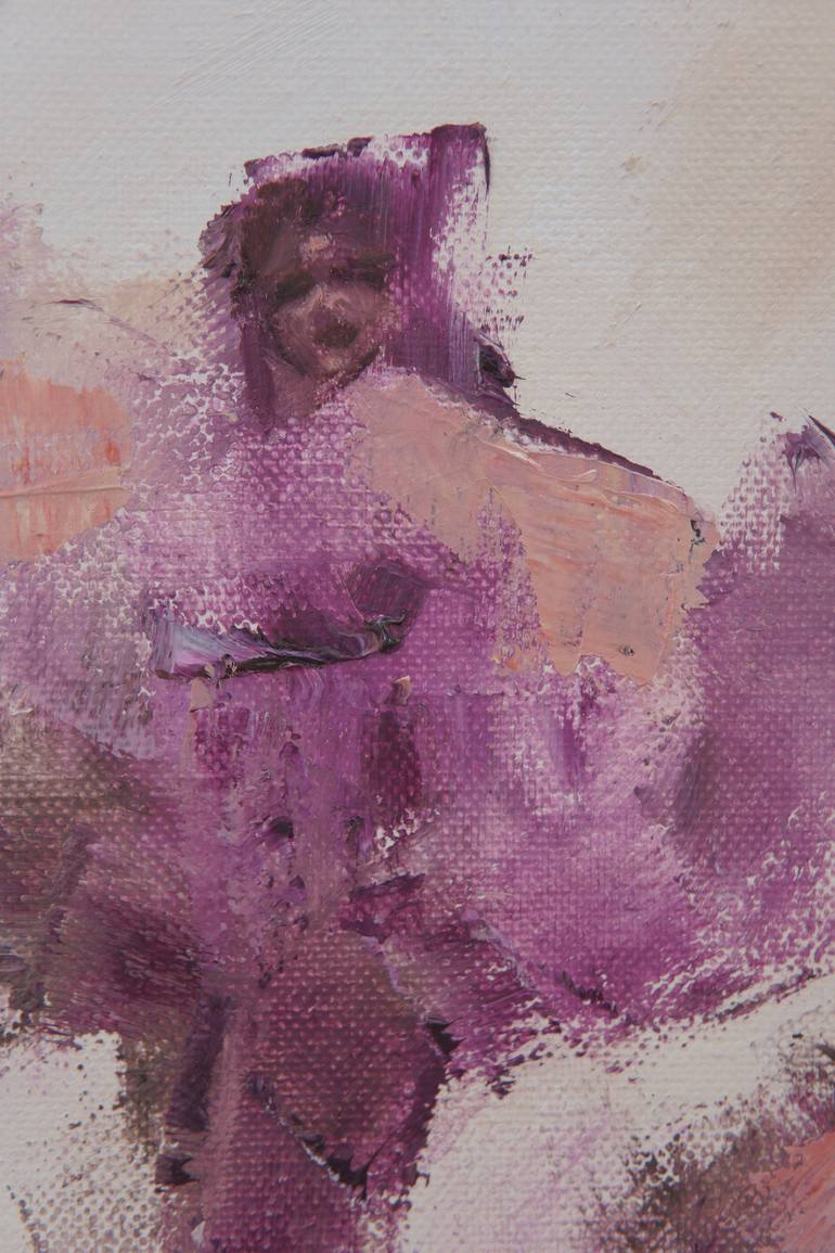 Original Abstract People Painting by Olga Kovalchuk