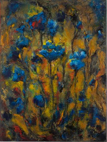Print of Abstract Floral Paintings by Olga Kovalchuk
