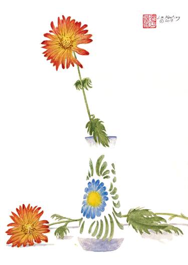 Original Floral Paintings by John Michael Keating