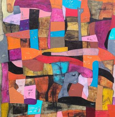 Original Abstract Expressionism Abstract Paintings by David Hanna