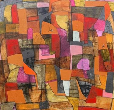Original Abstract Expressionism Abstract Paintings by David Hanna