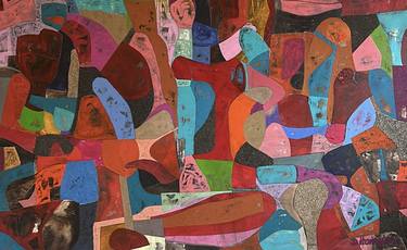 Original Abstract Expressionism Abstract Paintings by David Hanna