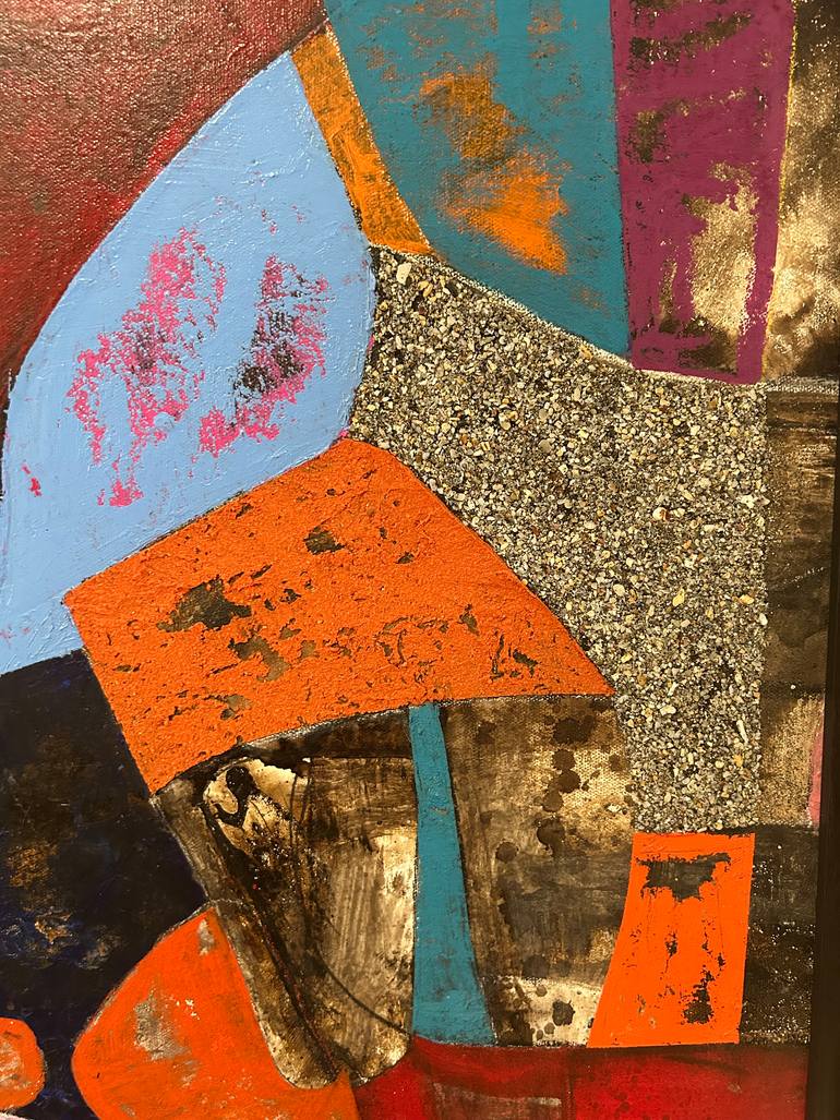 Original Abstract Expressionism Abstract Painting by David Hanna