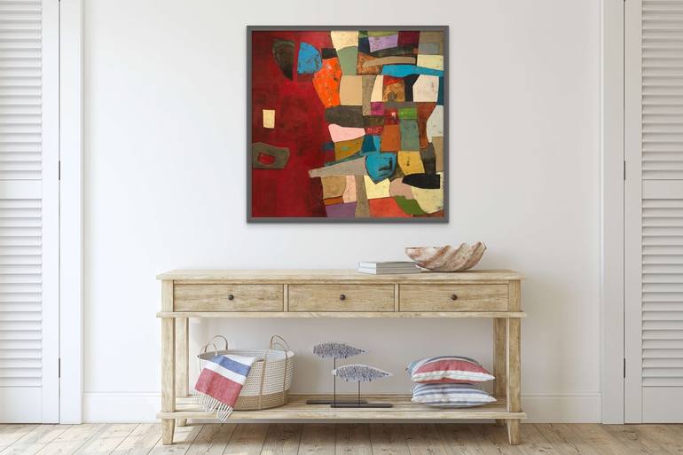 Original Abstract Painting by David Hanna