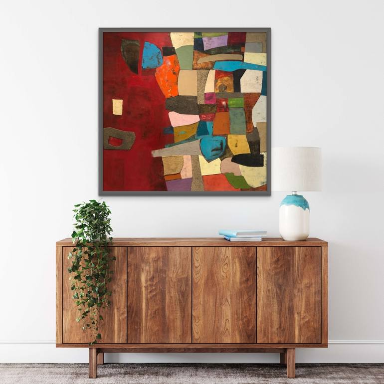 Original Abstract Painting by David Hanna