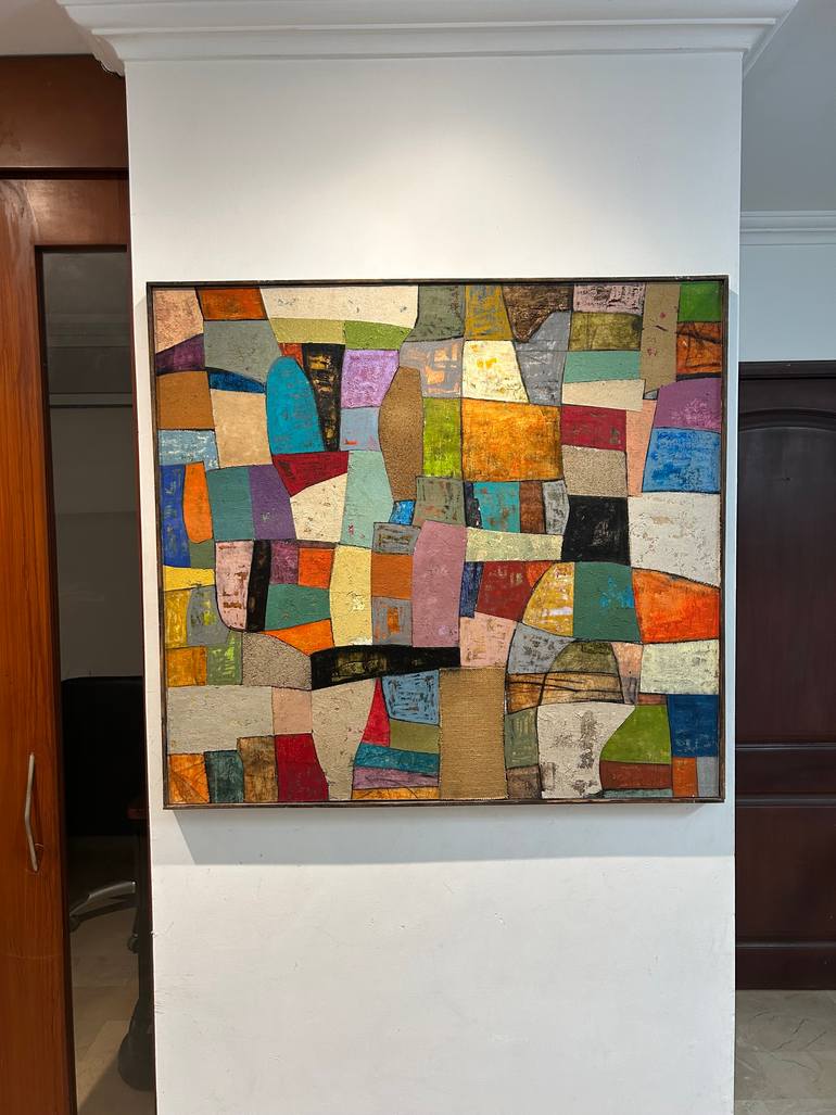 Original Abstract Painting by David Hanna