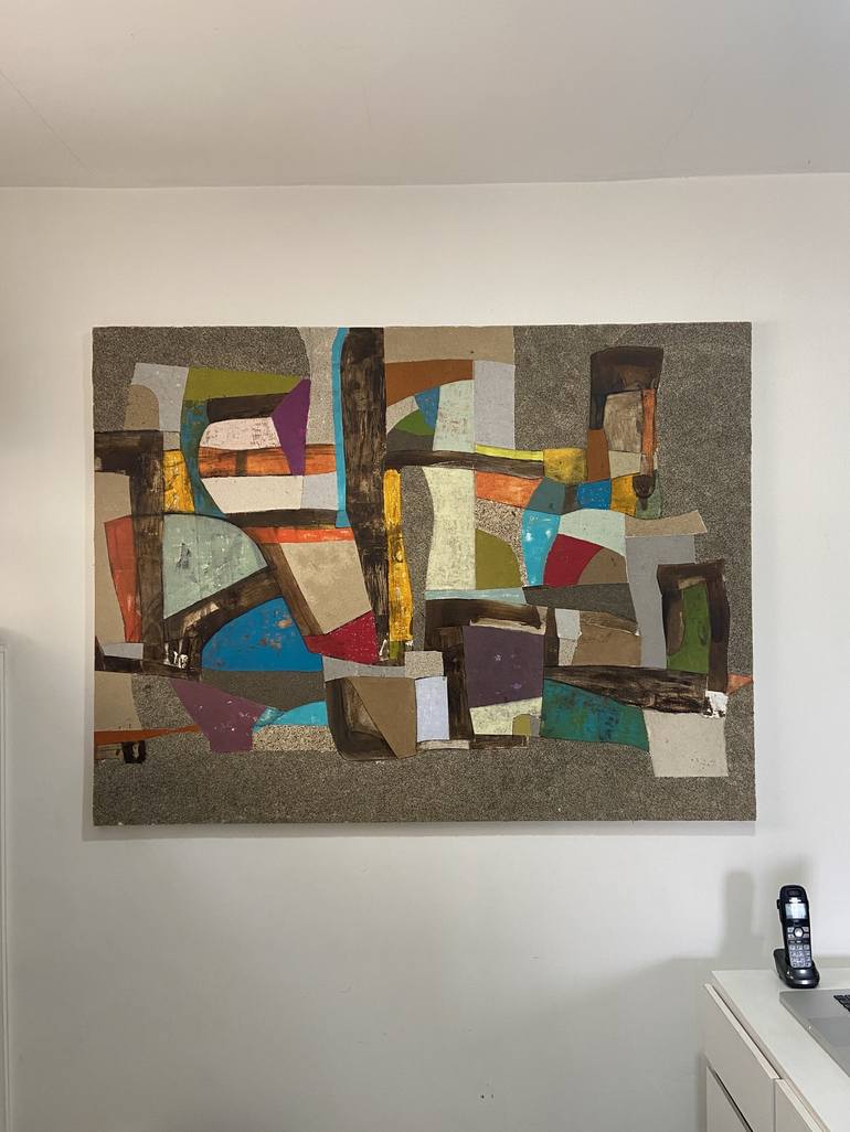 Original Abstract Painting by David Hanna