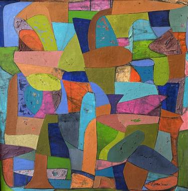 Original Abstract Expressionism Abstract Paintings by David Hanna