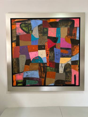 Original Abstract Expressionism Abstract Paintings by David Hanna