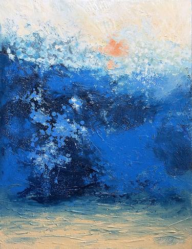 Original Abstract Painting by Phạm Tuyên