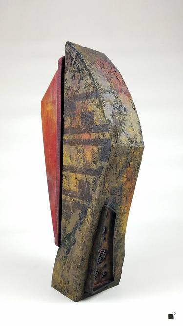 Original Abstract Sculpture by Weibach TWO