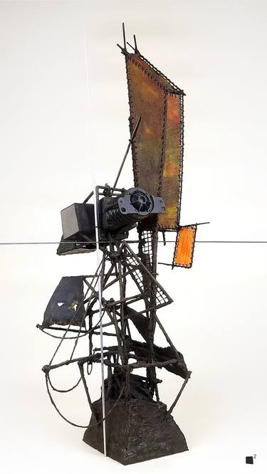 Dead Dream – Abstract Mixed Media Sculpture by Weibach2 thumb