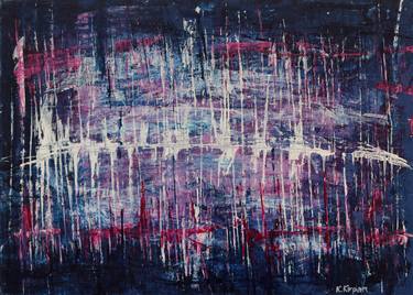Original Abstract Expressionism Abstract Paintings by Kristina Krpan