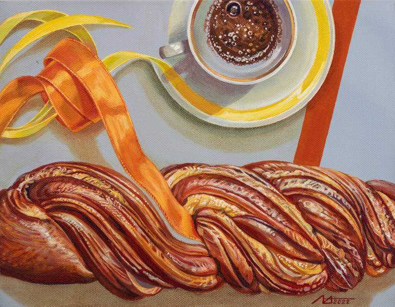 Print of Realism Still Life Paintings by Alona Lesnichenko