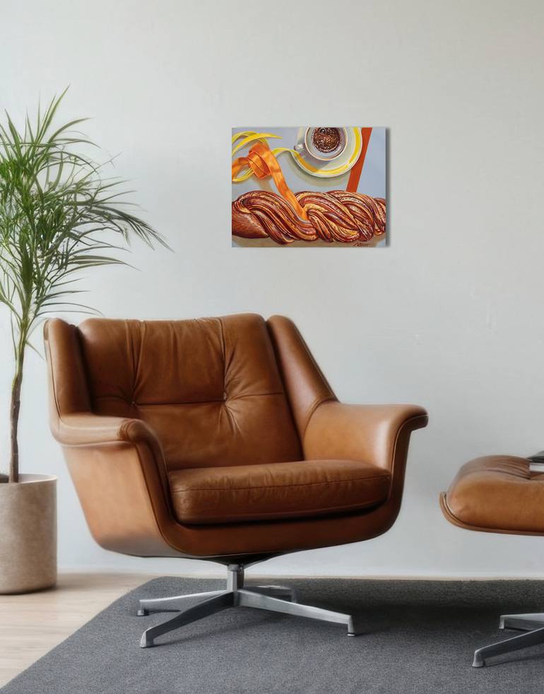 Original Realism Still Life Painting by Alona Lesnichenko