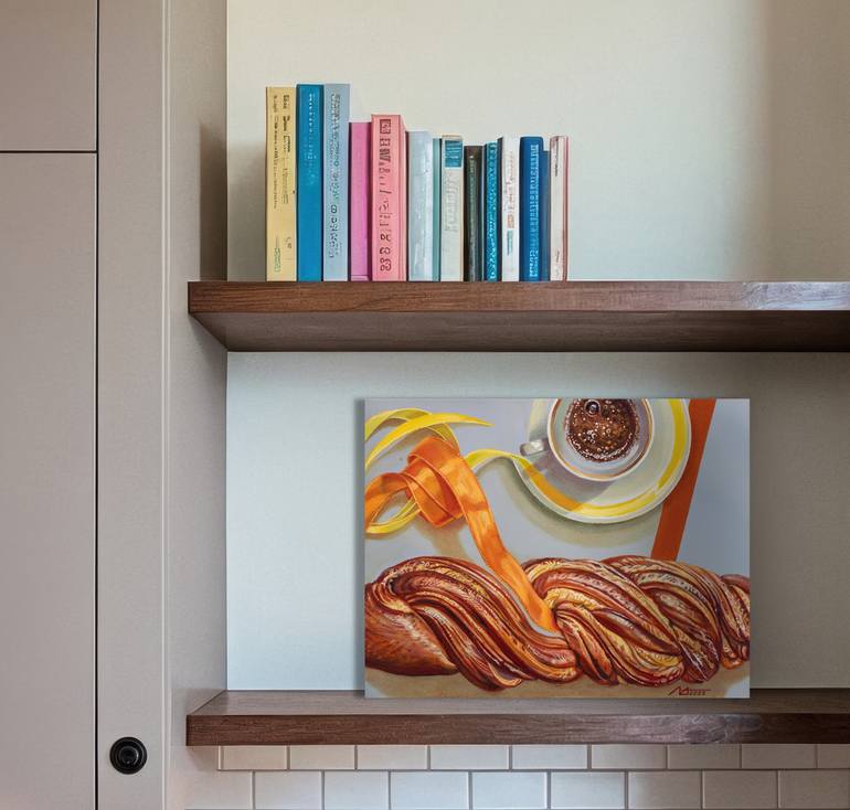 Original Realism Still Life Painting by Alona Lesnichenko