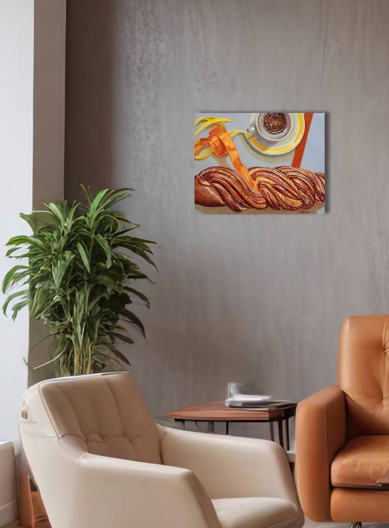 Original Realism Still Life Painting by Alona Lesnichenko