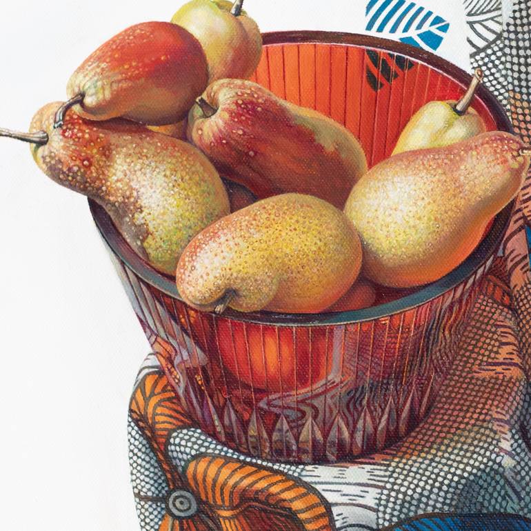 Original Realism Still Life Painting by Alona Lesnichenko