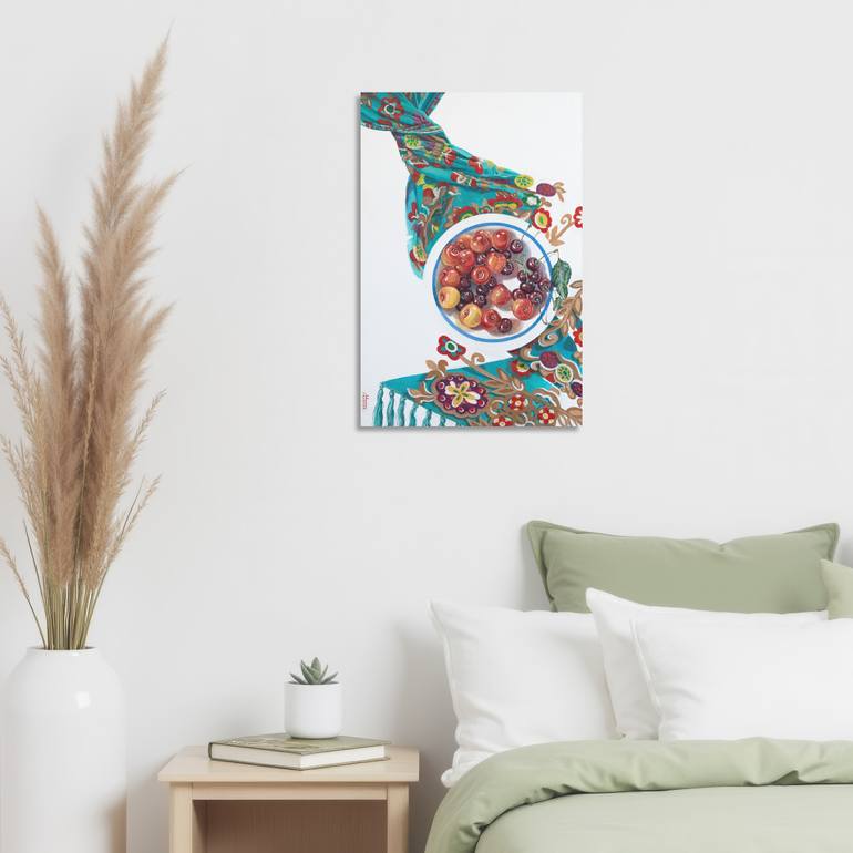 Original Realism Still Life Painting by Alona Lesnichenko