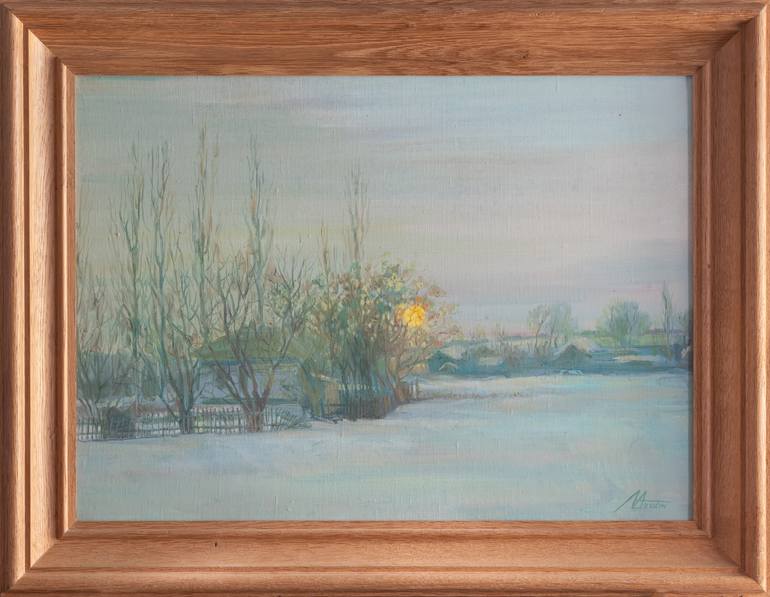 Original Realism Landscape Painting by Alona Lesnichenko