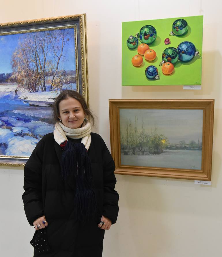 Original Realism Landscape Painting by Alona Lesnichenko