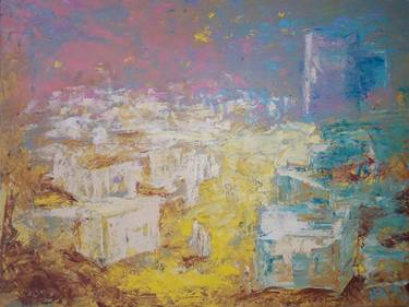 Print of Impressionism Landscape Paintings by Marat Japarov