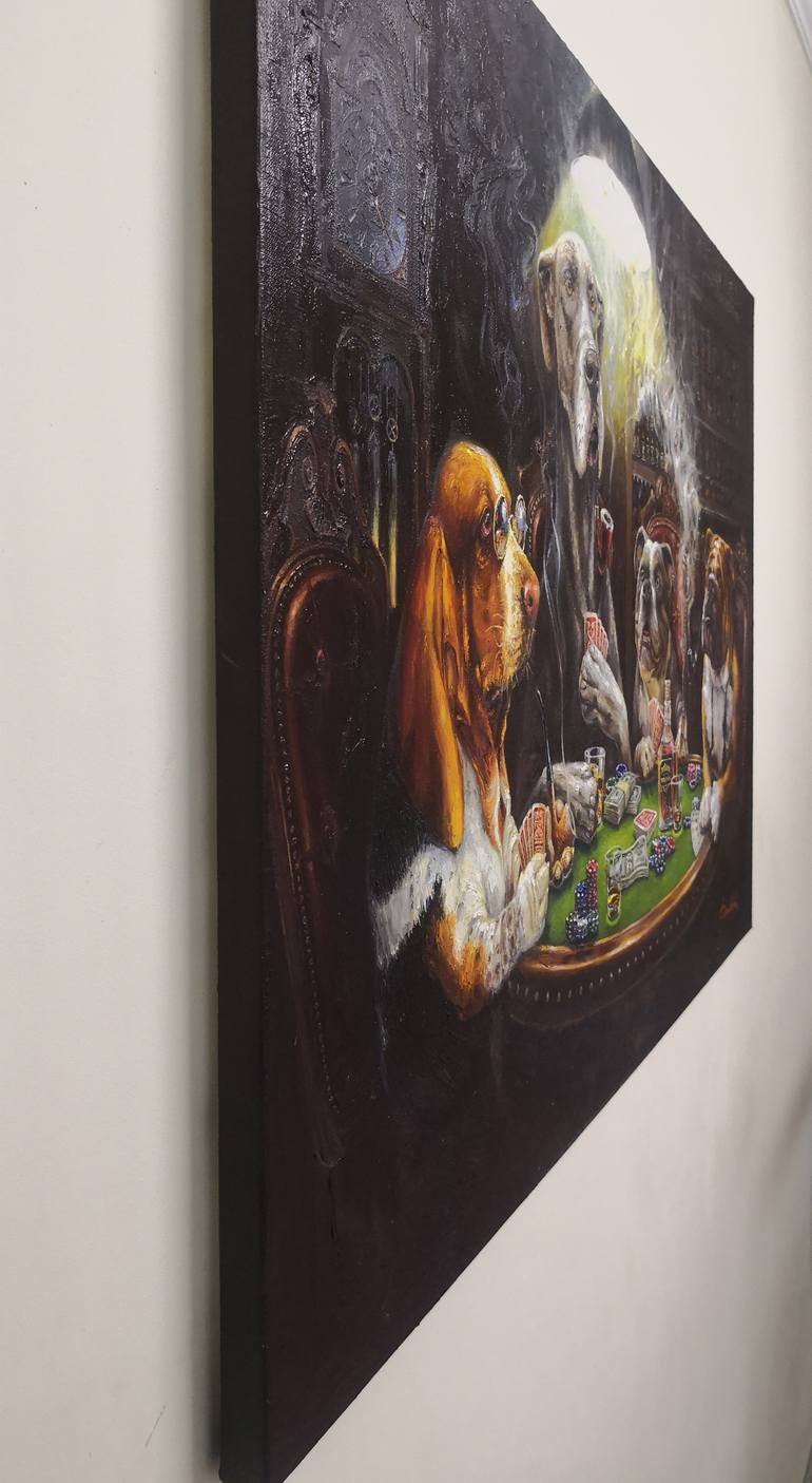 Original Realism Animal Painting by Oleksii Danylchuk