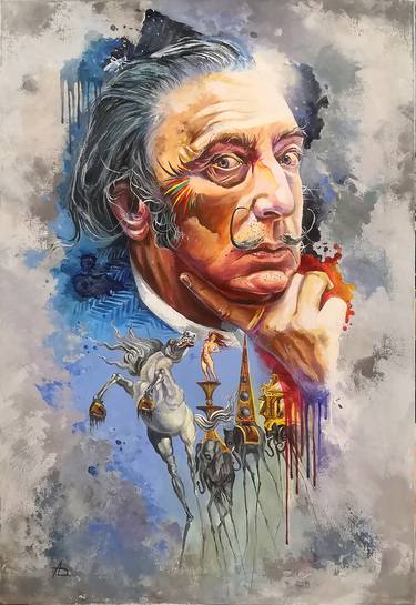 Original Portrait Painting by Oleksii Danylchuk