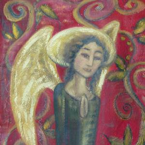 Collection Angel Tapestries - Oil on Raw Canvas