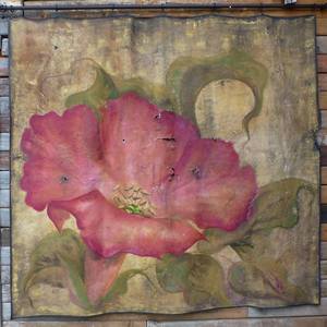 Collection Flower Tapestries - Acrylic on Raw Canvas