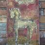 Collection Horse Tapestries - Acrylic on Raw Canvas