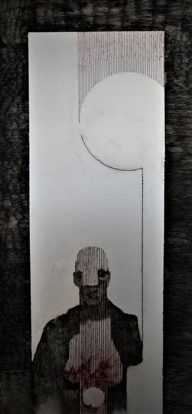 Print of Abstract Portrait Drawings by Alexis Vlachos
