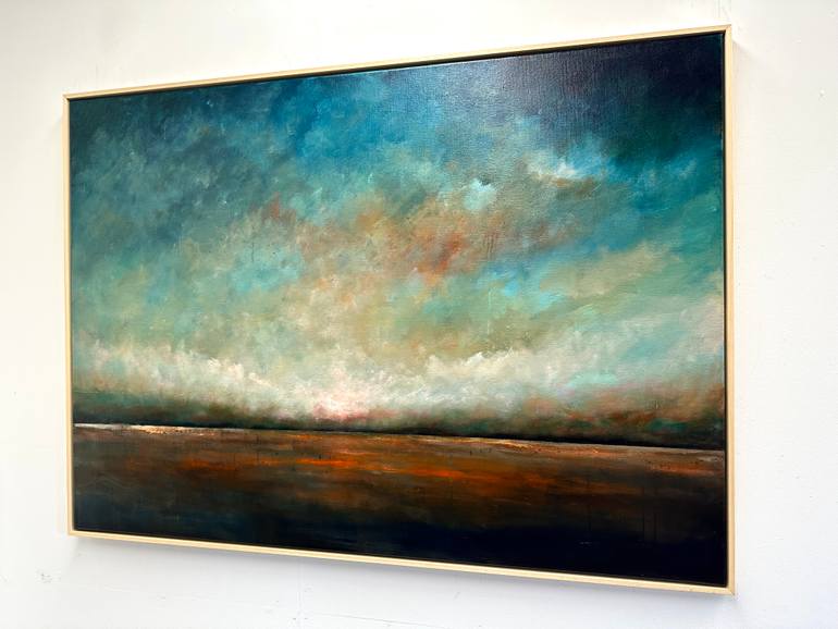 Original Abstract Landscape Painting by Joost Verhagen