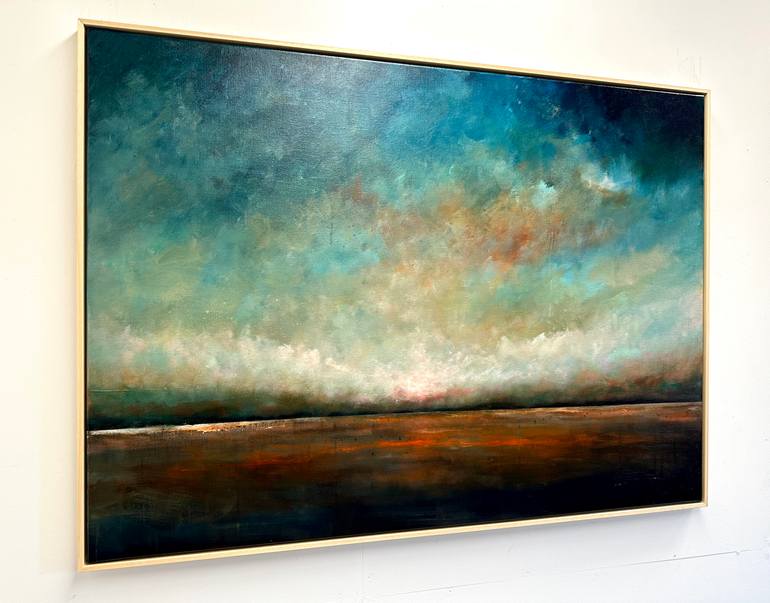 Original Abstract Landscape Painting by Joost Verhagen