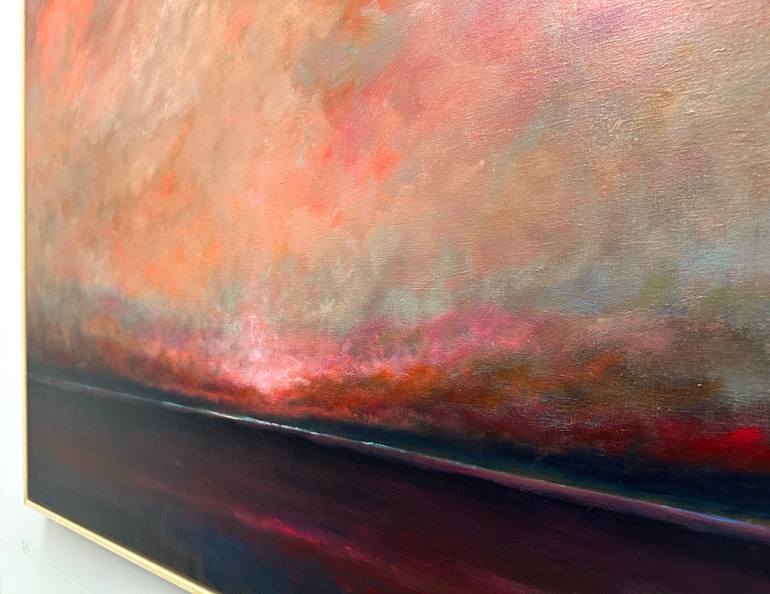 Original Abstract Landscape Painting by Joost Verhagen